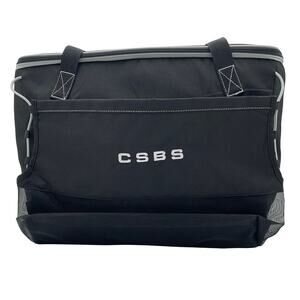 Gemline Insulated Soft Cooler Bag Carrying Straps Organizer Pocket Black "CSBS"